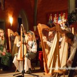 Adventsmusik der Harfenklasse in Hann.Münden