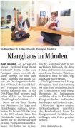 Artikel im Göttinger Tageblatt